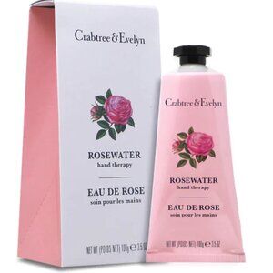 Crabtree & Evelyn Ultra-Moisturising Hand Therapy, Rosewater, 3.5 oz
